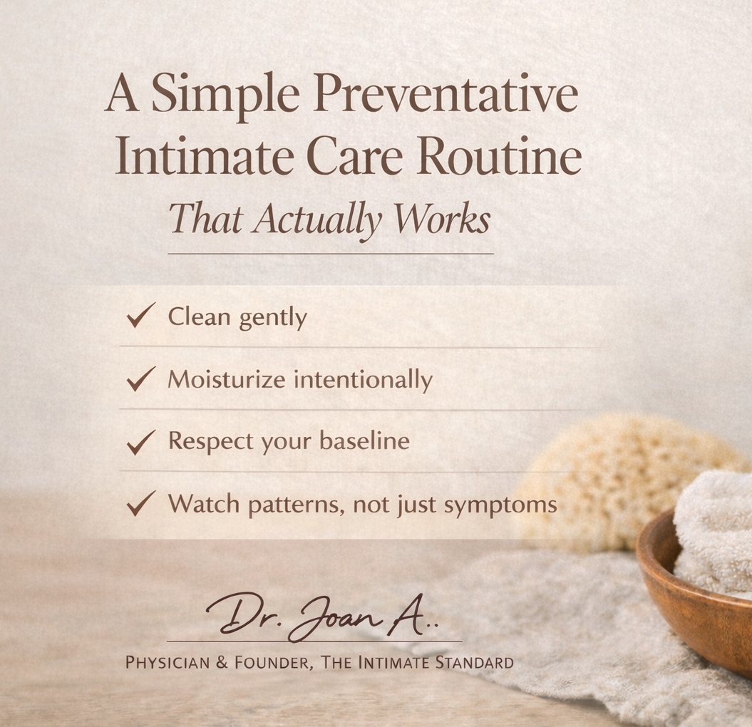 A Simple Preventative Intimate Care Routine That Actually Works